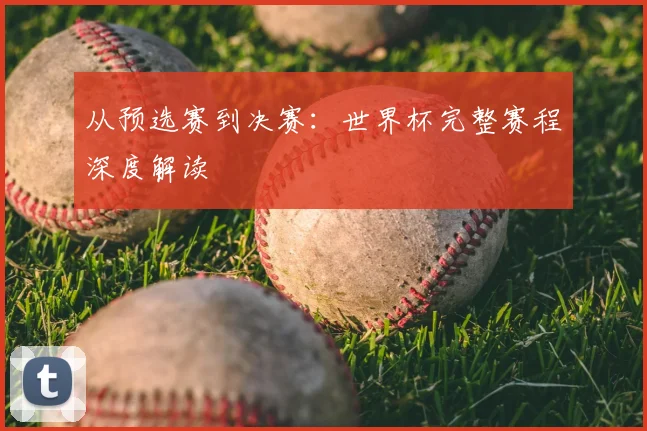 从预选赛到决赛：世界杯完整赛程深度解读