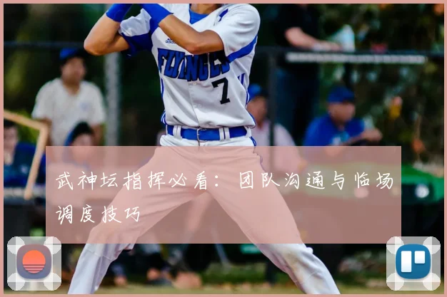 武神坛指挥必看：团队沟通与临场调度技巧